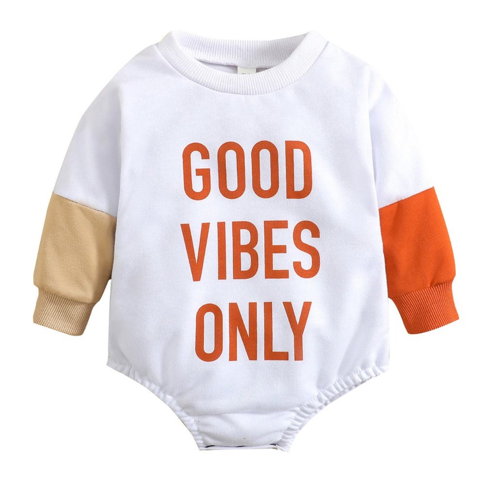 GOOD VIBES ONLY Baby Cotton Sweatshirt